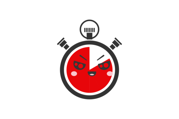 School Watch Kawaii SVG: Graphics & Illustrations